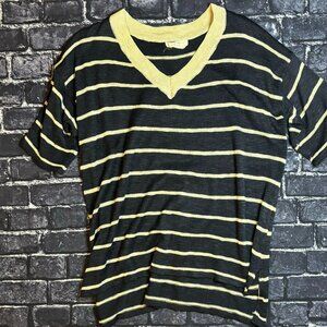 Oversized short-sleeve sweater